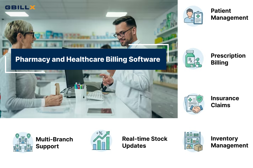 Pharmacy and Healthcares Billing software 